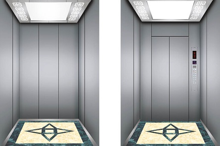 Quiet Operation Light Weight Compact Structure and Small Size Machine Roomless Elevators