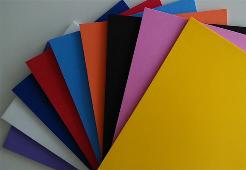 Low Density 2-90mm Colorful Eva Foam Sheet 