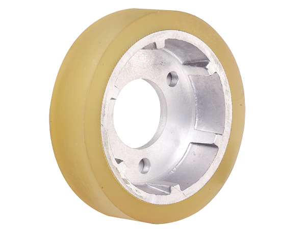 Mitsubishi Escalator Handrail Drive Wheel Φ132x35mm, Escalator Roller