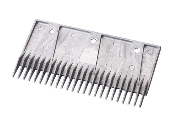 Thyssen Aluminium Escalator Corner Plate with 204mm Length 24 Teeth
