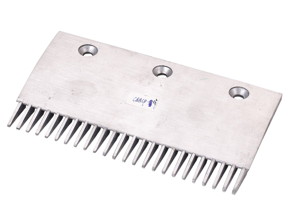 Thyssen Escalator Aluminum 203mm 24 Short Teeth Left Comb Plate 
