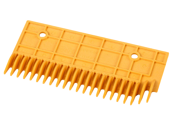 202.5mm Length Fujitec Plastic Escalator Left Plate 22 Teeth