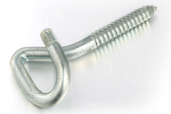 Pigtail Eye Screw Bolt Threaded Pig Tail Hook Eye Bolt