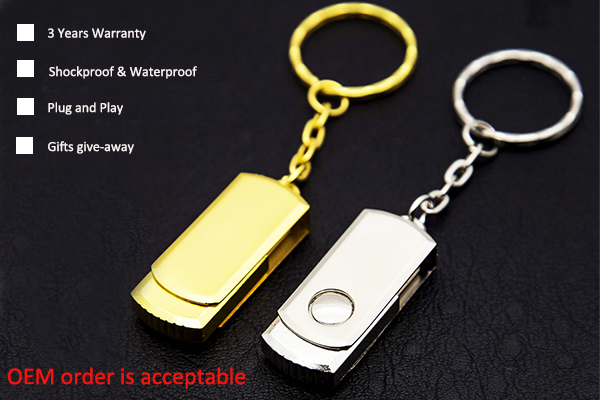 Free laser engraving logo for 32GB Metal Swivel Usb Drive for Windows 7