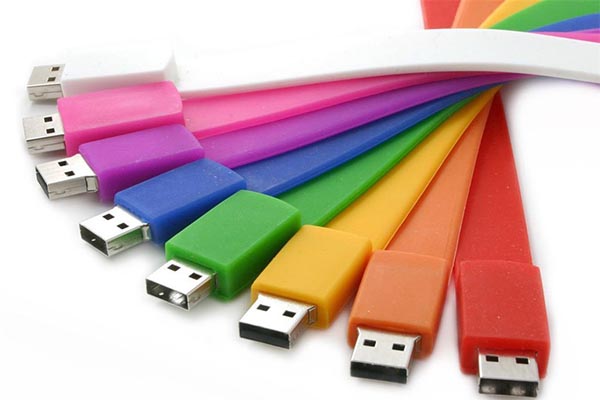 Colorful Silicone/ Rubber Bracelet USB Flash Drive 128MB - 128GB