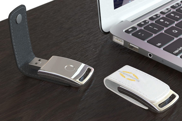 OEM PU Leather Usb Drive USB2.0/ 3.0 Usb Disk