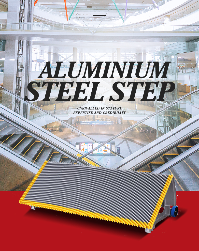 conai escalator step manufacturer, high quality escalator parts supplier.
