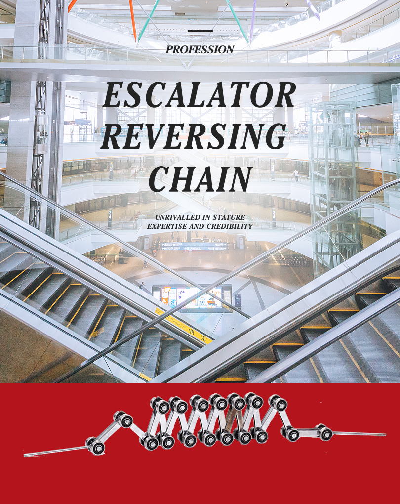 escalator chain manufacturer, good price handrail pressure chain supplier, high quality reversing chain factory